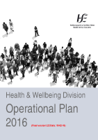 Health and Wellbeing Division Operational Plan 2016 image link